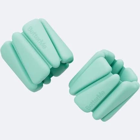 Adjustable Weight Bands Subtle Mint | Fitness equipment from BetterMe Store