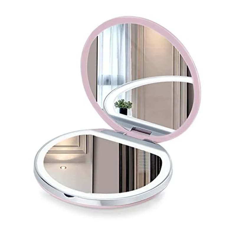 DeYesom LED Compact Mirror with Lights