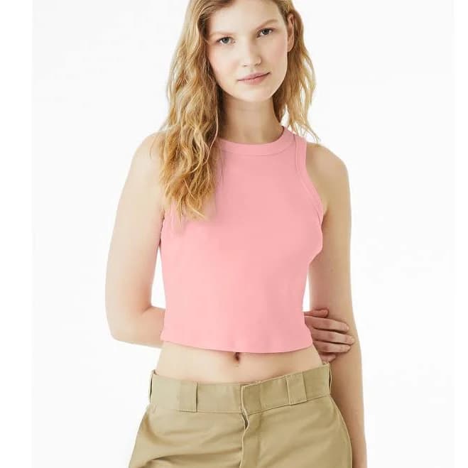 Bella + Canvas 1019 Women's Micro Rib Racer Tank