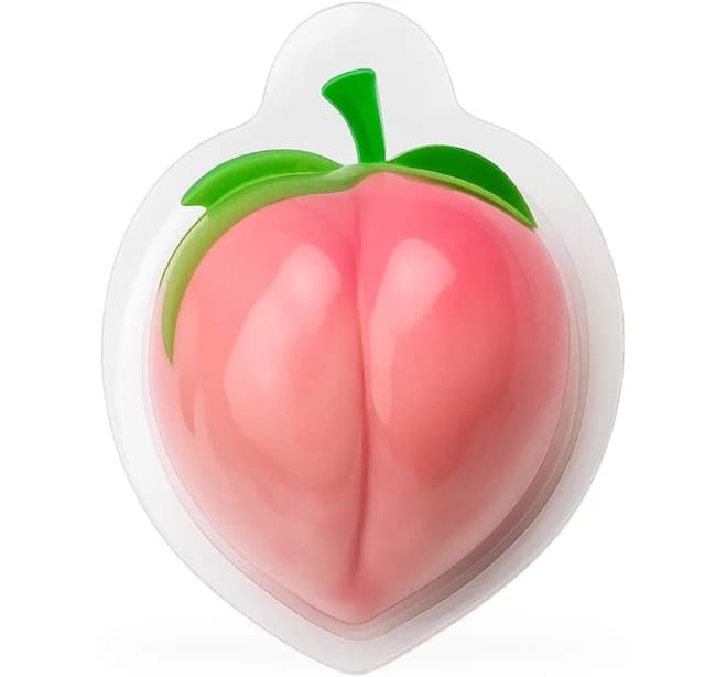 Peach Squeezees 3d Fruit Shaped Gummy Candy 5 Pieces