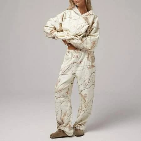 Women's 2-Piece Camo Sweatsuits