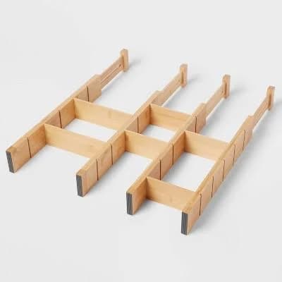 Brightroom Natural Expandable Drawer Dividers