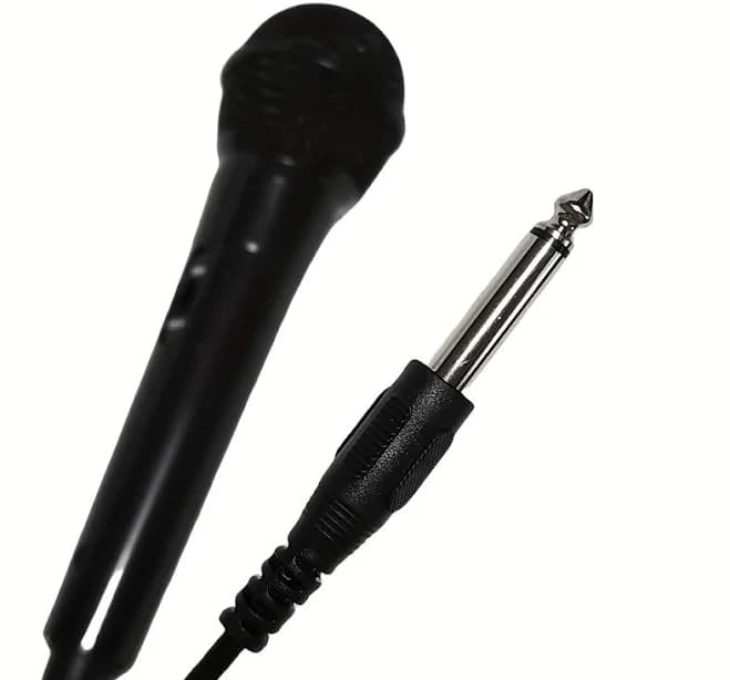 Microphone for singing, Microphone professional, Dynamic microphone, Black Handheld Wired Microphone with Foam Cover - Dynamic Cardioid Vocal Mic for