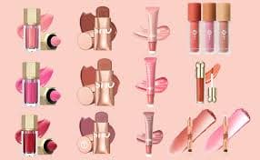 Rosarden Matte Liquid Blush Stick for Cheeks - Strawberry Red | Long-Lasting & Smudge Proof Cream Blush Makeup with Built-in Puff | Buy Now with Express International Delivery | GoSupps.com