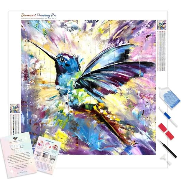 Hummingbird Modern Diamond Painting Kits Full Drill
