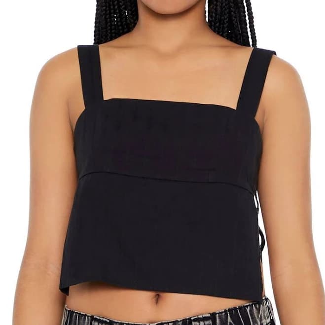 Tie-Back Crop Top