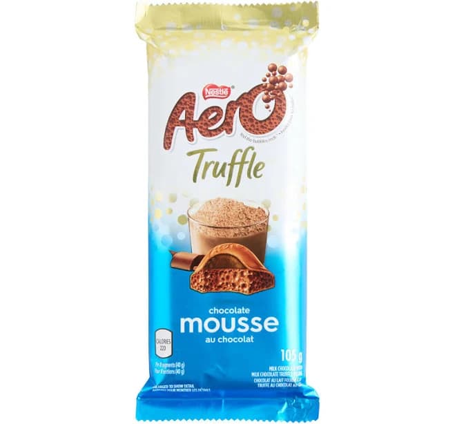 World Market Nestle Large Aero Truffle Mousse Milk Chocolate Bar