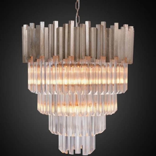 Zentique 5-Tier Crystal Chandelier