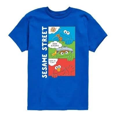 Sesame Street Want To Play Graphic T-Shirt