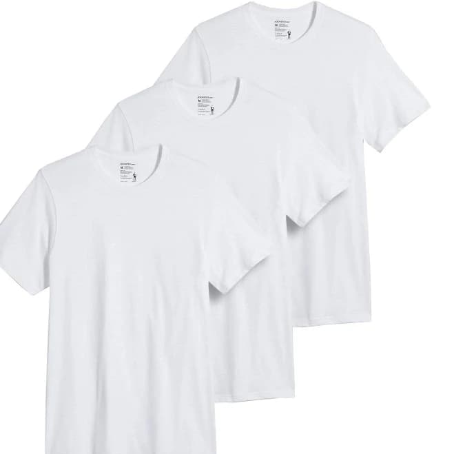 Jockey Men's Classic Crew Neck Undershirts (3 Pack)
