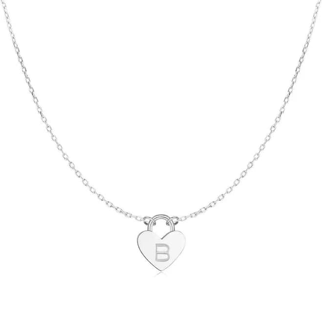 Initial Heart Necklace