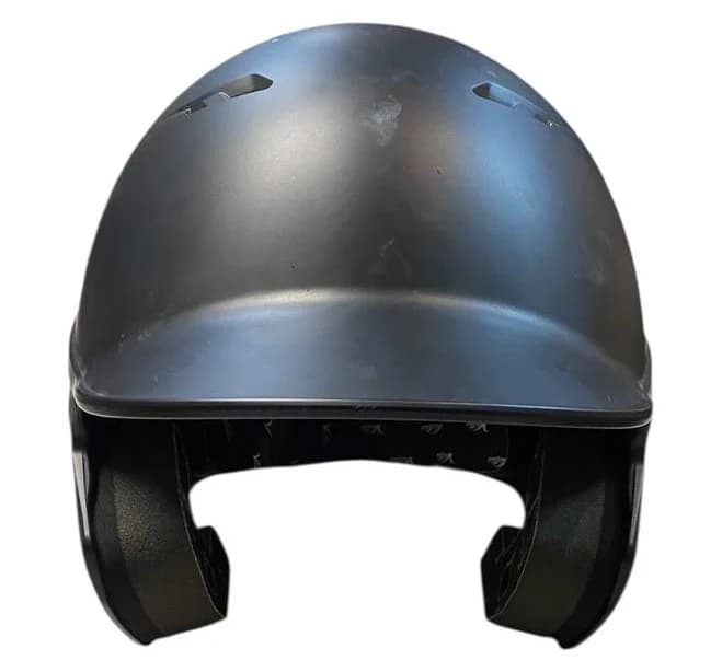 Used Victus Black Batting Helmet No Mask Black M/l
