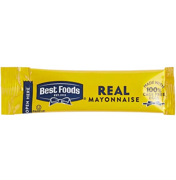 Best Foods Mayonnaise Stick Packets
