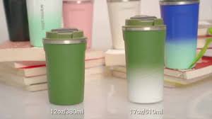 Smart Cup - LED Temperature Display Stainless Steel Mug