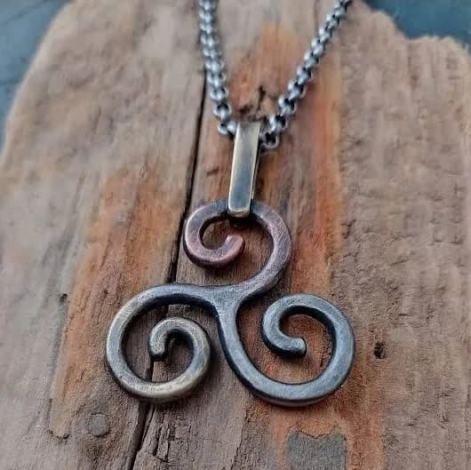 Men's Silver Pendant Necklace