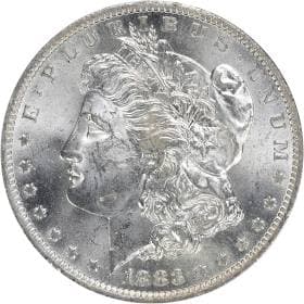 Littleton Coin Company 1883-O Morgan Silver Dollar Uncirculated Collectible Condition Dollar
