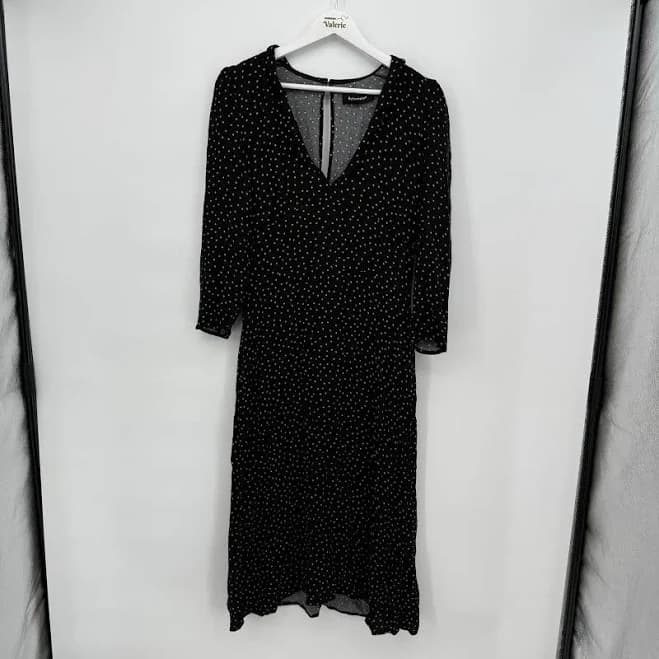 Reformation Mable Polka Dot Midi Dress