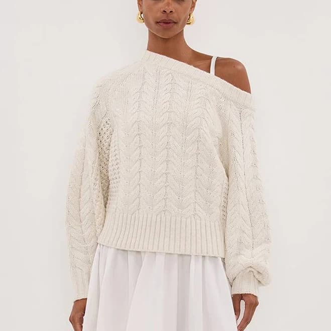 Dissh Tom Asym Knit Jumper