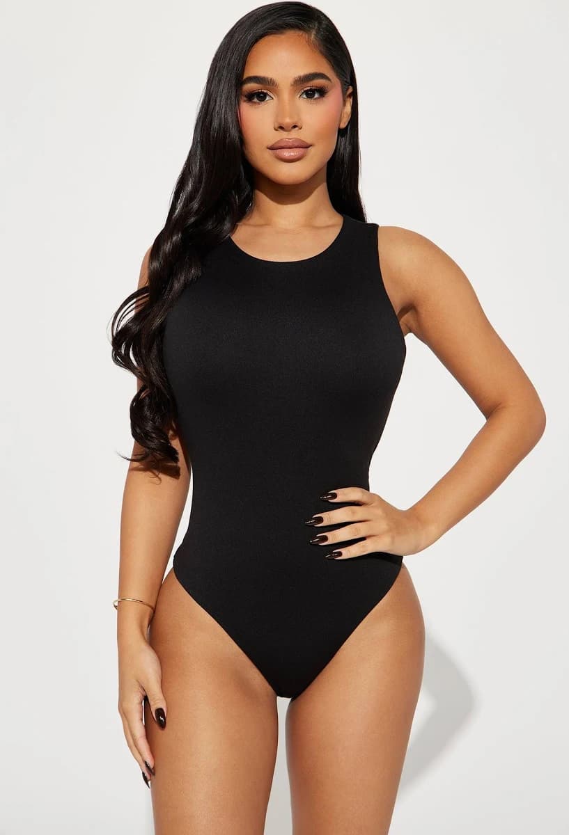 Fashion Nova Poppy Sleeveless Bodysuit