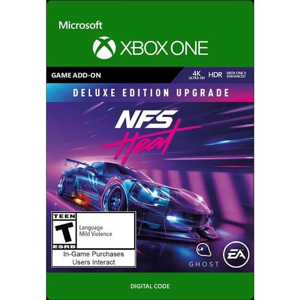 xbox live Need for Speed Heat Deluxe Edition