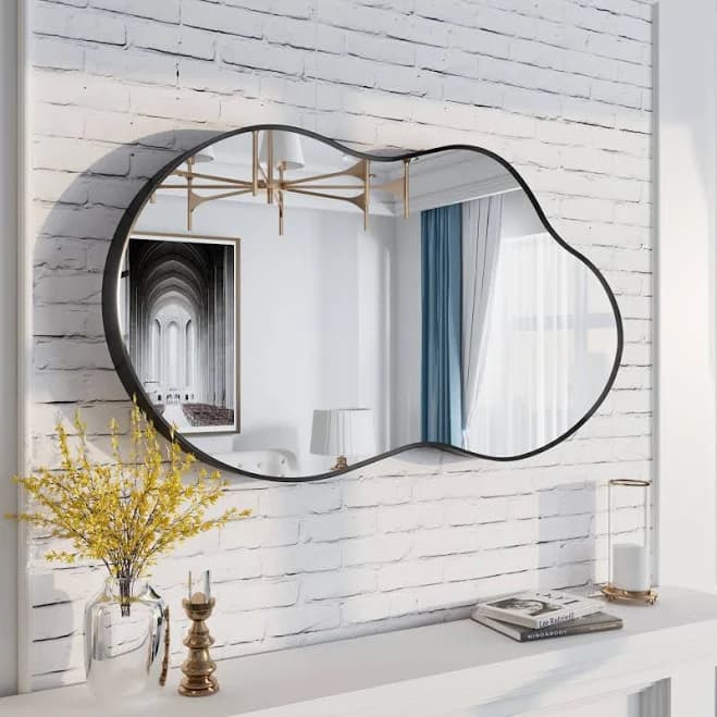 Irregular Asymmetrical Decorative Wall Mirror