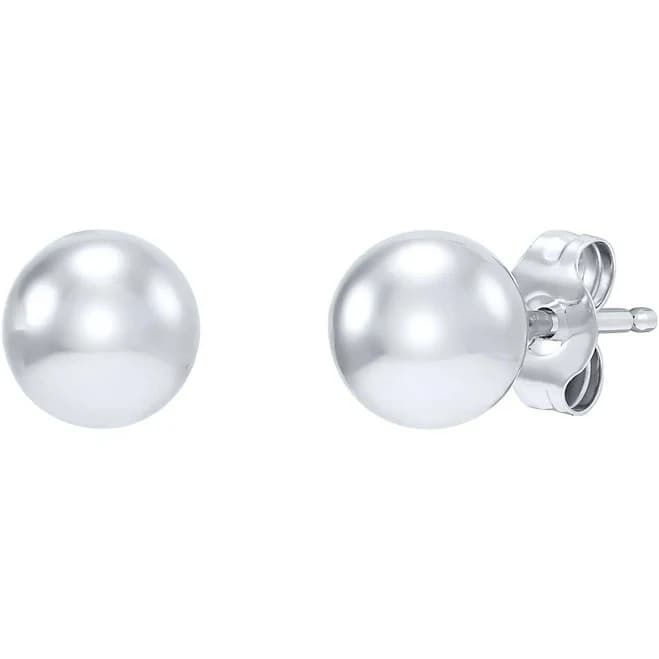 helzberg diamonds Polished Ball Stud Earring 14K Gold