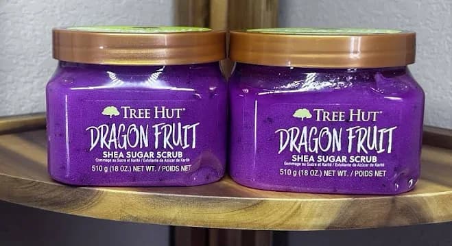 2 X Pack Tree Hut Dragon Fruit Shea Sugar Scrub, 18 Oz Each