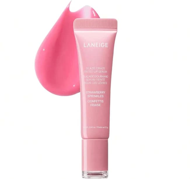 Laneige LANEIGE Glaze Craze Tinted Lip Serum Hydrates And Nourishes Lips For A Glossy Plump With Plum Polypeptides.,one-size