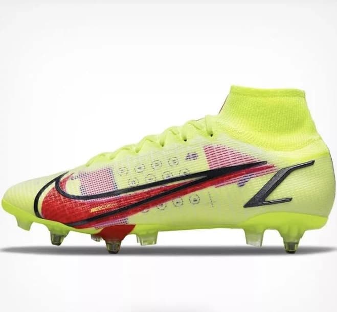 Nike Mercurial Superfly 8 Elite Sg Pro Ac Volt-brt Crimson Sz 4