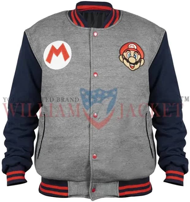 Super Mario Varsity Jacket