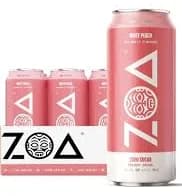 ZOA White Peach Zero Sugar Energy Drink
