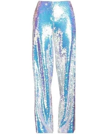 Iceberg Women's Wide-leg Appliqué And Sequins Pants