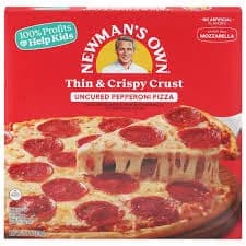 Newman's Own Thin & Crispy Crust Uncured Pepperoni Pizza