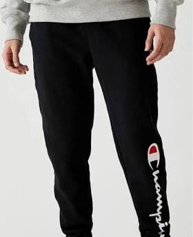 Champion Men's Powerblend Fleece Relaxed Bottom Pants