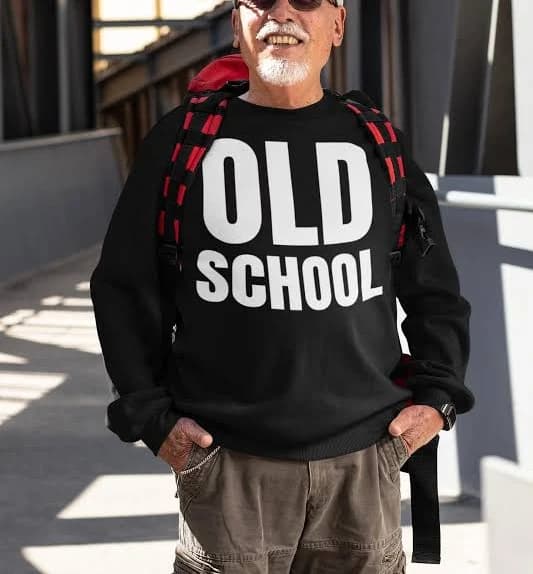 Old School Crewneck Sweatshirt