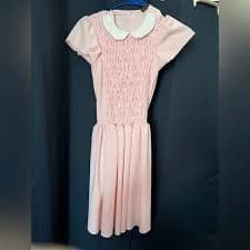 Stranger Things | Dresses | Stranger Things Costume1s Pink Dress 1 Size Fits All Stretchy Comfortable | Poshmark