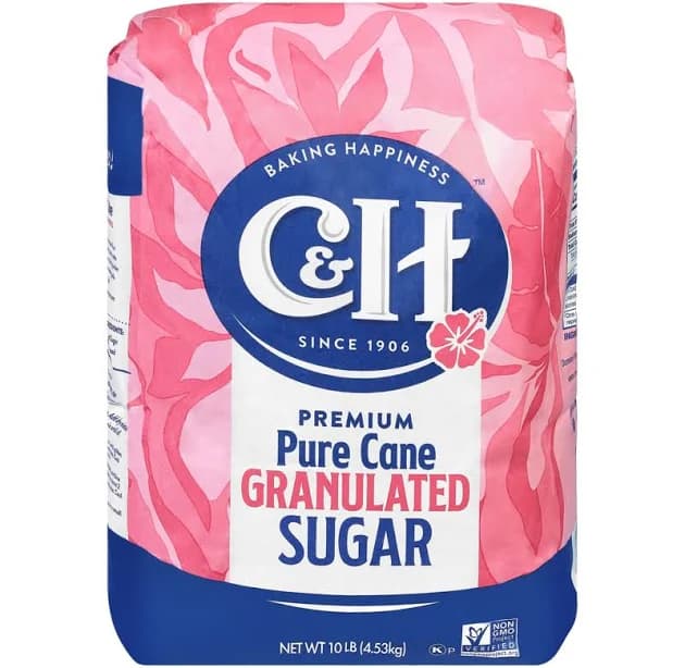 C&H Pure Cane Sugar 10 lb Bag
