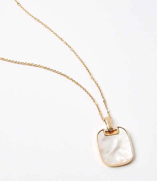 Loft Women's Heart Charm Y Necklace