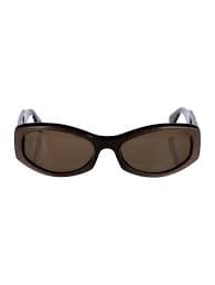 Chanel Interlocking CC Logo Cat-Eye Sunglasses - Brown Sunglasses, Accessories - CHA1266772 | The RealReal