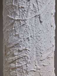 Pair of Tall Plaster Table Lamps For Sale at 1stDibs