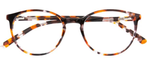 Women's La Vie 2139 | Oval Glasses | Red Tortoise Plastic Frames