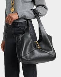Chloe Balloon East-West Tote Bag in Grain Leather | Neiman Marcus