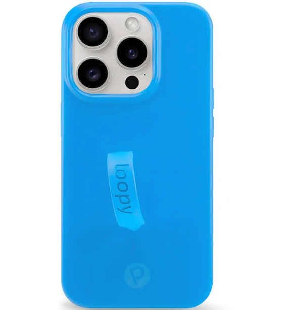 Loopy Cases Neon Cyan Apple iPhone 15 Pro