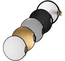 Fotodiox 22" 5-in-1 Reflector Pro Premium Grade Collapsible Disc