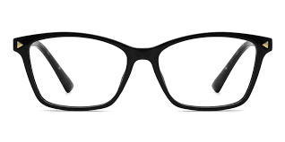 Devine - Rectangle Black Glasses for Men & Women - Lensmart