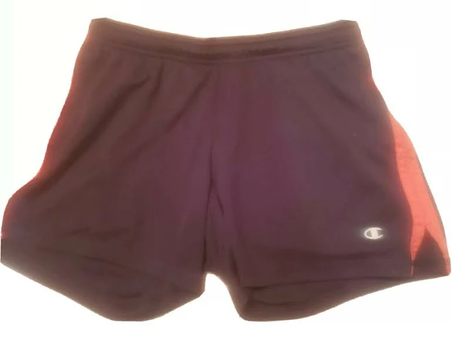 Champion Athletic Shorts Black And Orange Size Xsmall