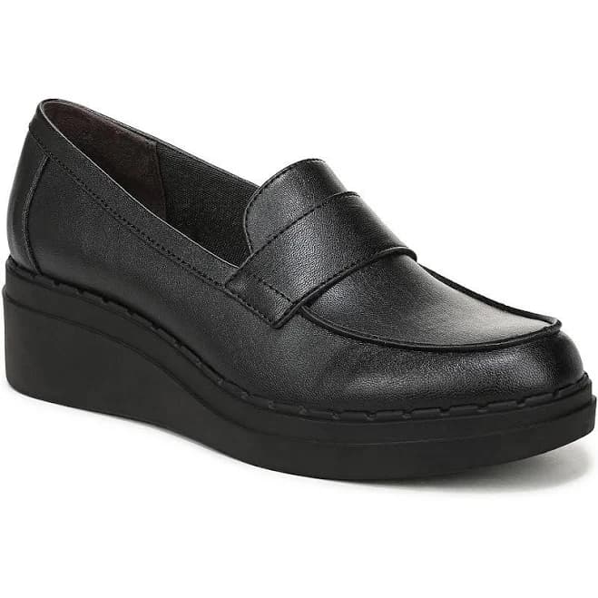 LifeStride Women's Dolce Platform Wedge Loafers