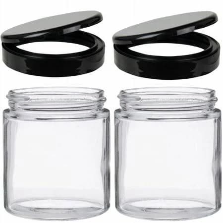 Jarming Collections 16oz Wide Mouth Glass Storage Jars