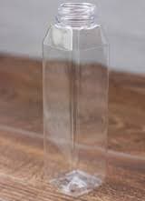 16 oz Plastic Square Juice Bottles | Wholesale Bulk