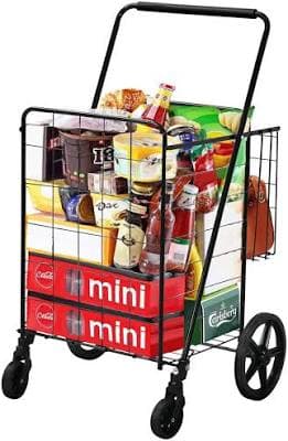 Dextrus Folding Shopping Cart